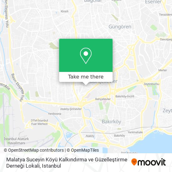 Malatya Suceyin Köyü Kalkındırma ve Güzelleştirme Derneği Lokali map