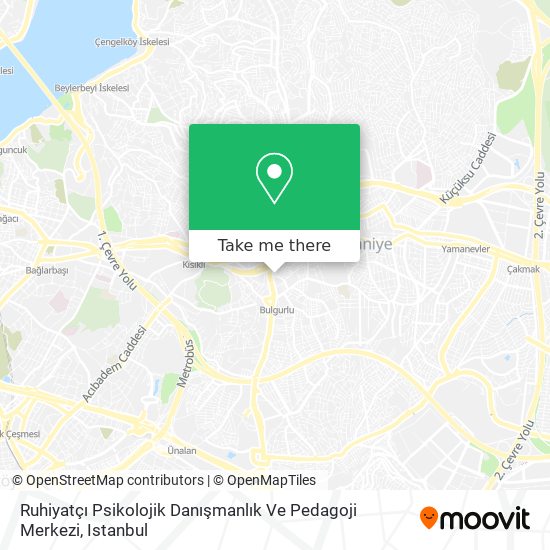 Ruhiyatçı Psikolojik Danışmanlık Ve Pedagoji Merkezi map