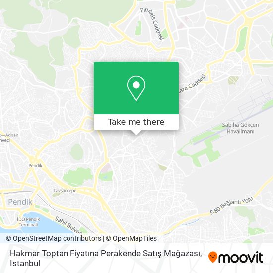 Hakmar Toptan Fiyatına Perakende Satış Mağazası map