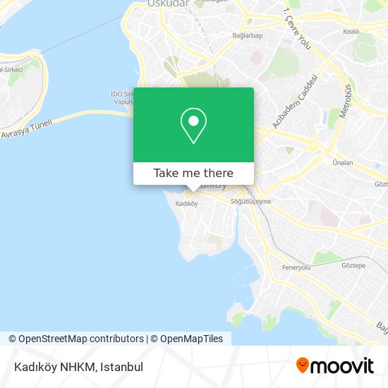 Kadıköy NHKM map