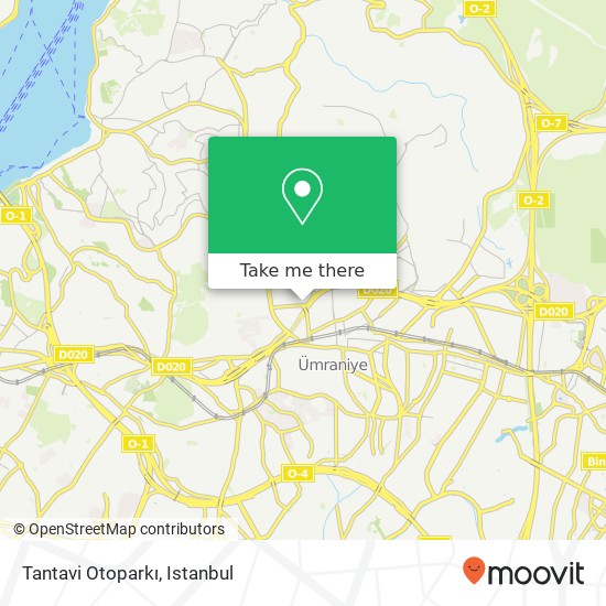 Tantavi Otoparkı map