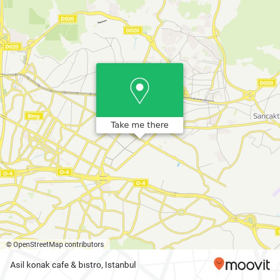 Asil konak cafe & bıstro map