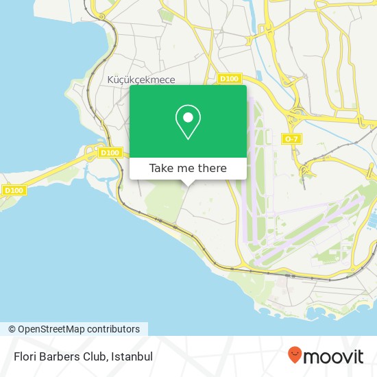 Flori Barbers Club map