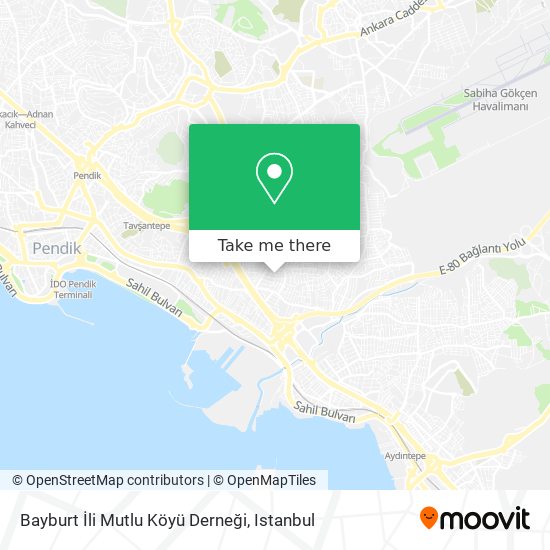 Bayburt İli Mutlu Köyü Derneği map