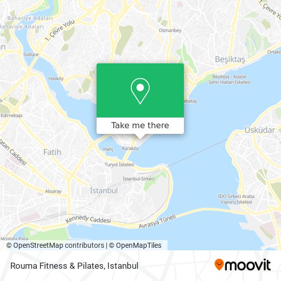 Rouma Fitness & Pilates map
