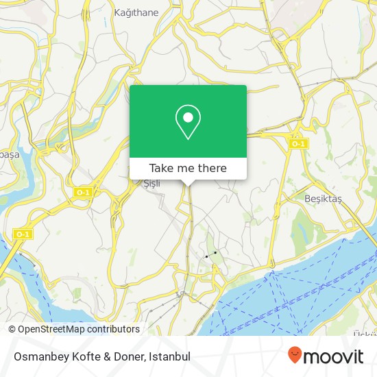 Osmanbey Kofte & Doner map