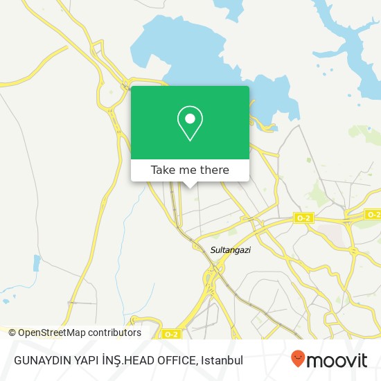 GUNAYDIN YAPI İNŞ.HEAD OFFICE map