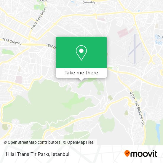 Hilal Trans Tır Parkı map