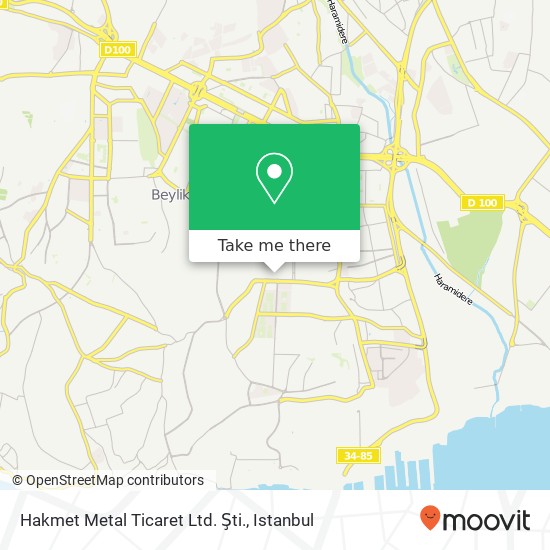 Hakmet Metal Ticaret Ltd. Şti. map