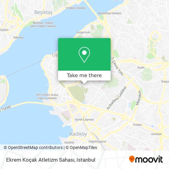 Ekrem Koçak Atletizm Sahası map