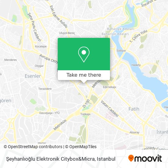 Şeyhanlıoğlu Elektronik Citybox&Micra map