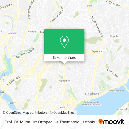 Prof. Dr. Murat Hız Ortopedi ve Travmatoloji map