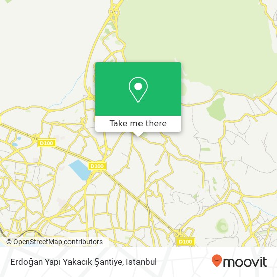 Erdoğan Yapı Yakacık Şantiye map