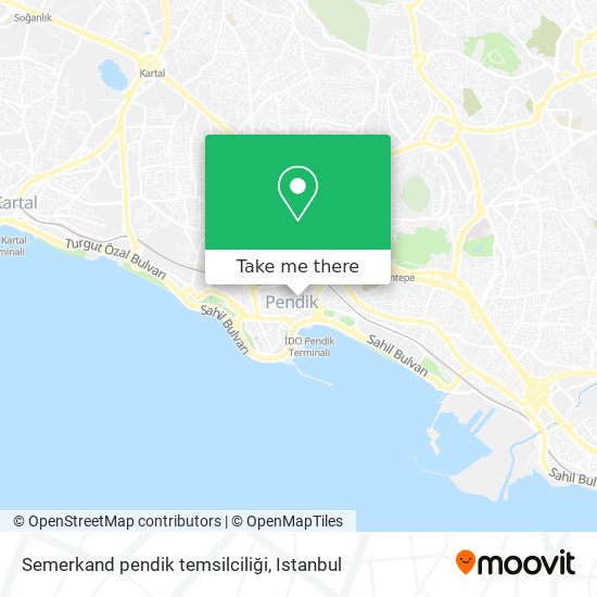 Semerkand pendik temsilciliği map