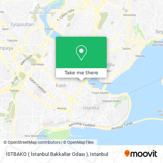 how to get to istbako istanbul bakkallar odasi in fatih by bus metro cable car or train