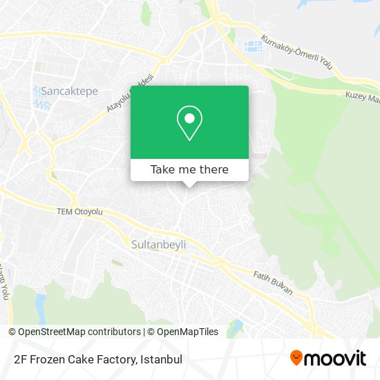 2F Frozen Cake Factory map