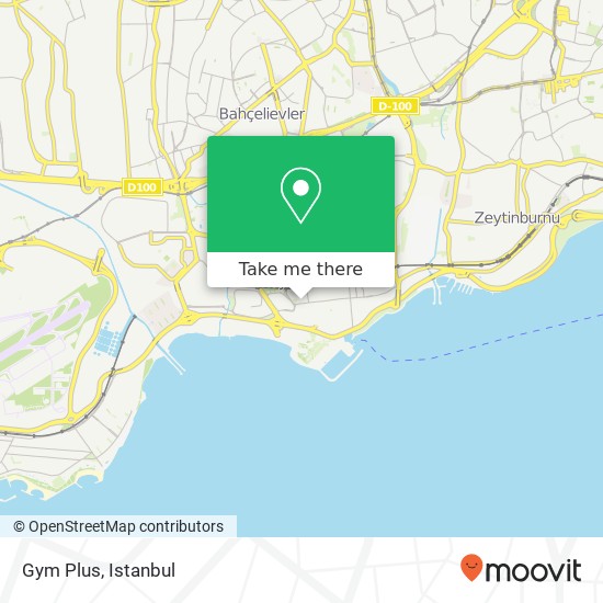 Gym Plus map