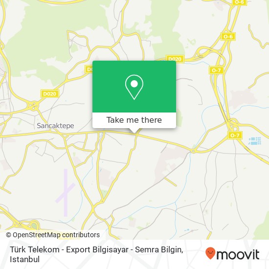 Türk Telekom - Export Bilgisayar - Semra Bilgin map