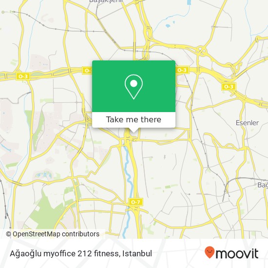 Ağaoğlu myoffice 212 fitness map
