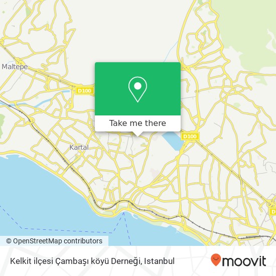 Kelkit ilçesi Çambaşı köyü Derneği map