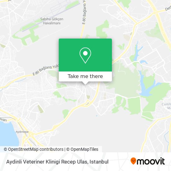 Aydinli Veteriner Klinigi Recep Ulas map