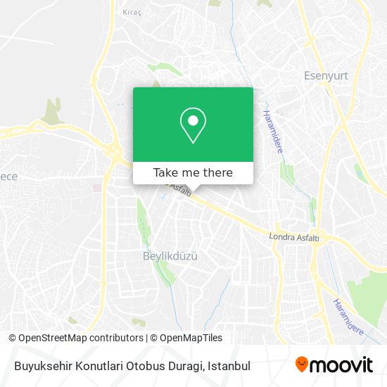Buyuksehir Konutlari Otobus Duragi map