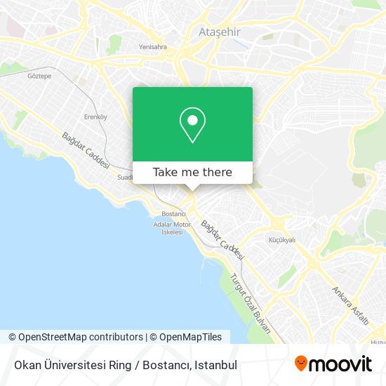 Okan Üniversitesi Ring / Bostancı map