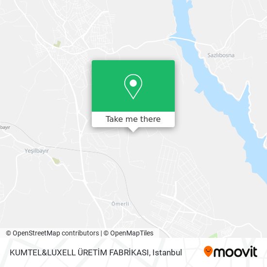KUMTEL&LUXELL ÜRETİM FABRİKASI map