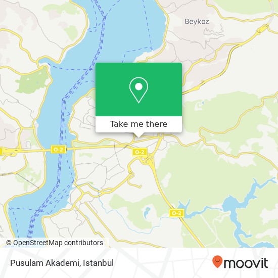 Pusulam Akademi map