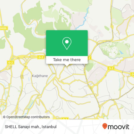 SHELL Sanayi mah. map