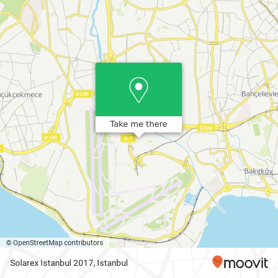 Solarex Istanbul 2017 map