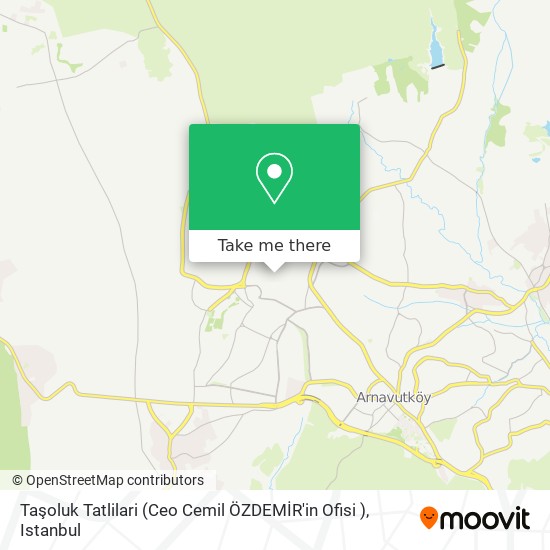 Taşoluk Tatlilari (Ceo Cemil ÖZDEMİR'in Ofisi ) map