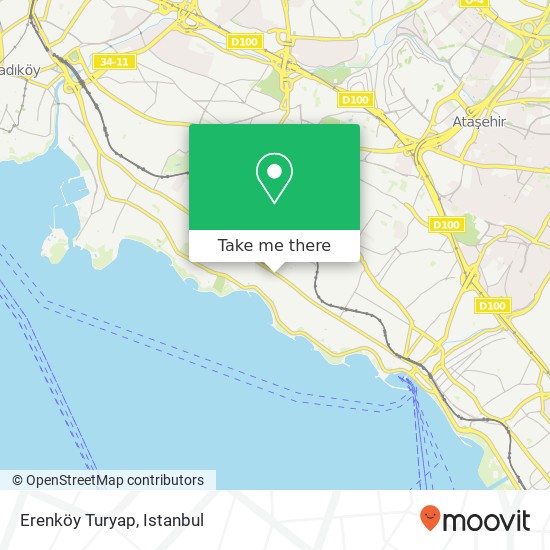 Erenköy Turyap map