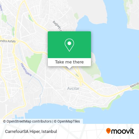 CarrefourSA Hiper map