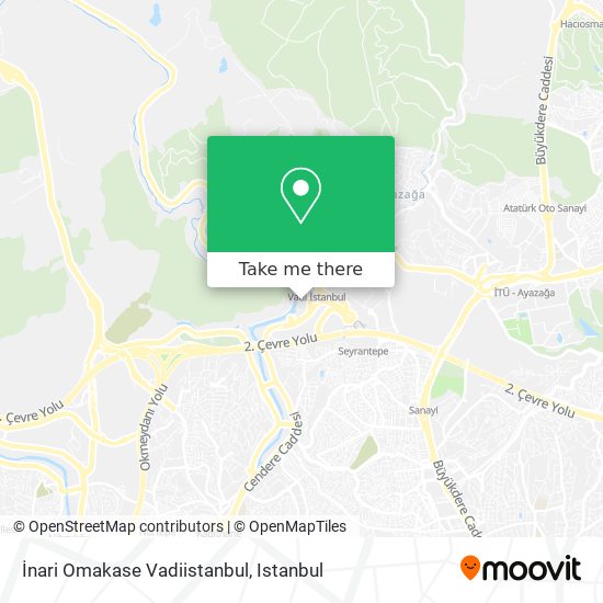 İnari Omakase Vadiistanbul map