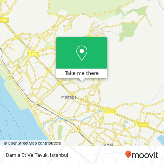 Damla Et Ve Tavuk map