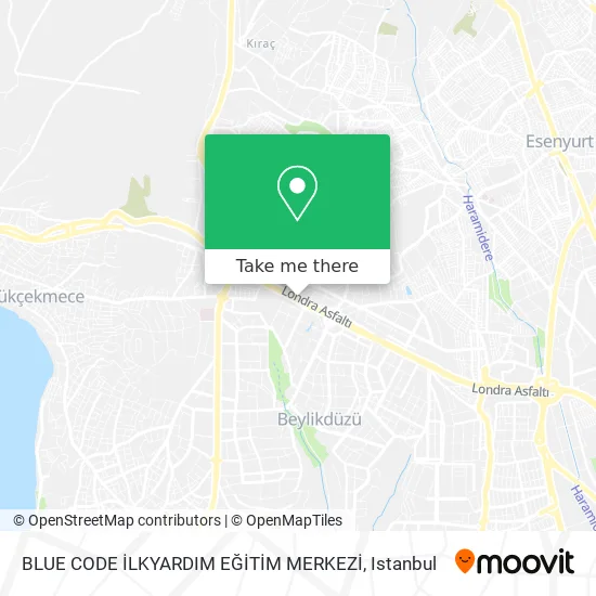 BLUE CODE İLKYARDIM EĞİTİM MERKEZİ map