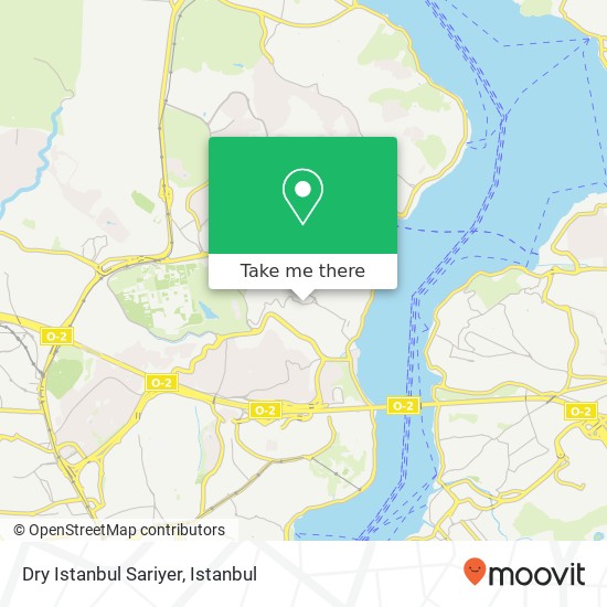 Dry Istanbul Sariyer map