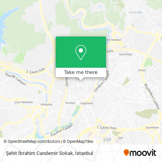 Şehit İbrahim Candemir Sokak map