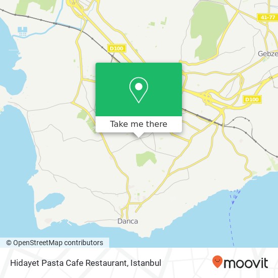 Hidayet Pasta Cafe Restaurant map