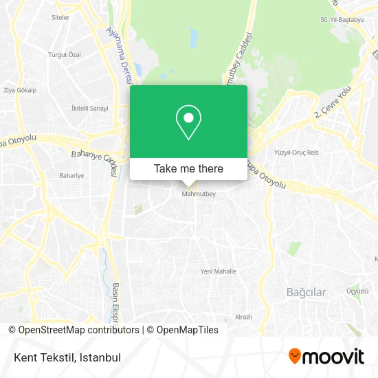 Kent Tekstil map