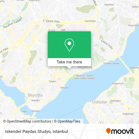 Iskender Paydas Studyo map