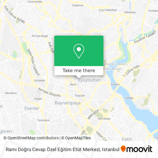 Rami Doğru Cevap Özel Eğitim Etüt Merkezi map