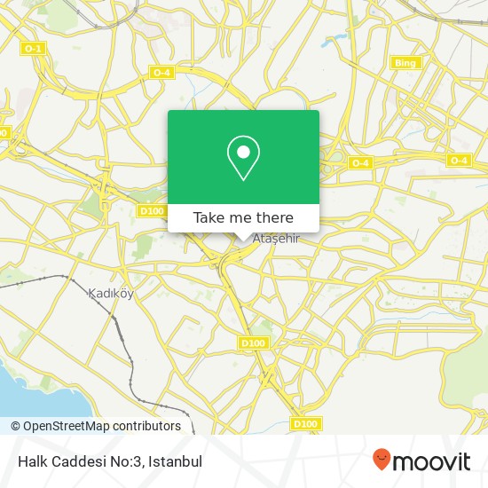 Halk Caddesi No:3 map