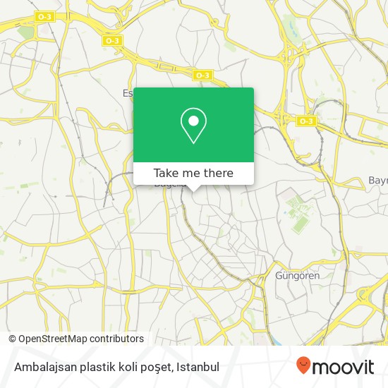 Ambalajsan plastik koli poşet map