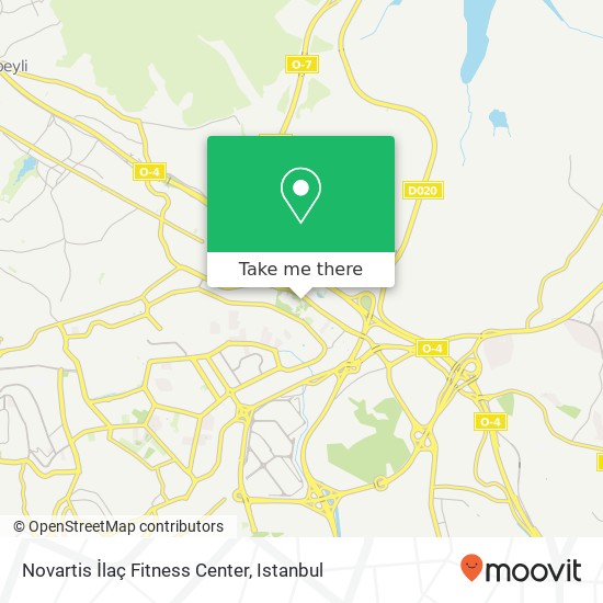 Novartis İlaç Fitness Center map