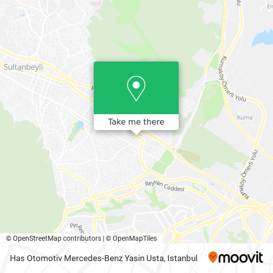 Has Otomotiv Mercedes-Benz Yasin Usta map