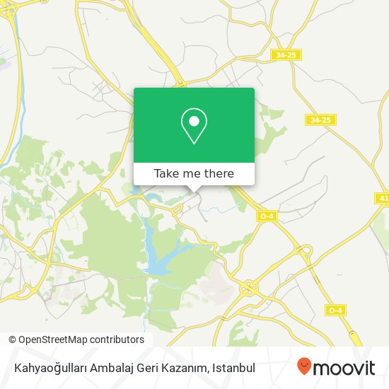 Kahyaoğulları Ambalaj Geri Kazanım map