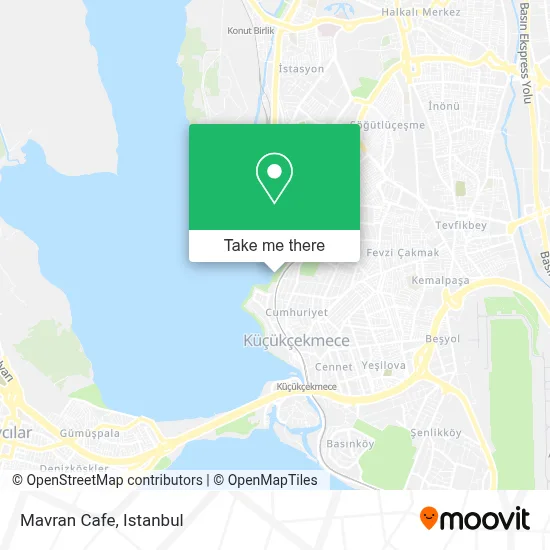 Mavran Cafe map