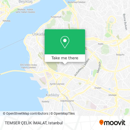 TEMSER ÇELİK İMALAT map